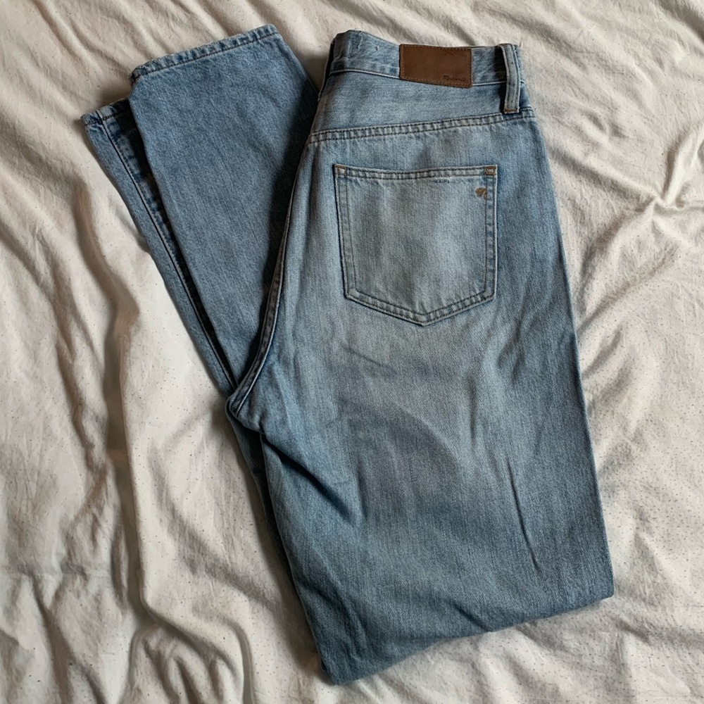 madewell perfect summer jean in fitzgerald wash - size 27